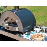 Alfa Forni Classico 2 Pizze Hybrid Schiefer Grau #5