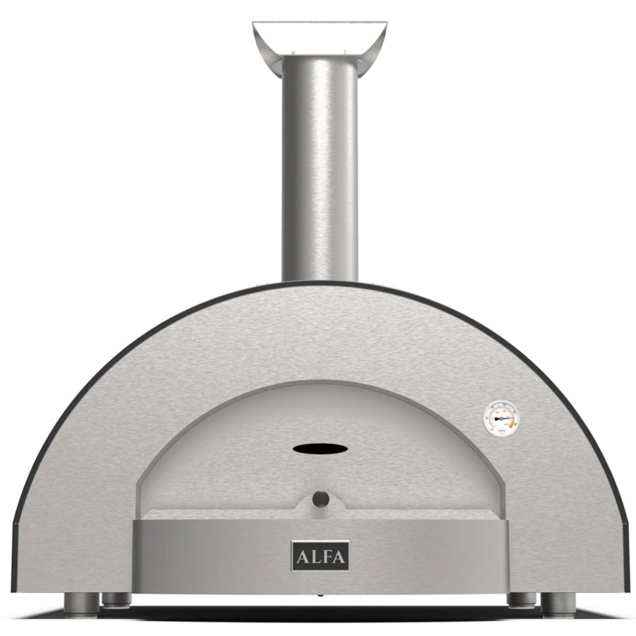 Alfa Forni Classico 4 Pizze Hybrid Schiefer Grau #1