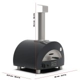 Alfa Forni Linea Moderno Portable Pizzaofen Adesia Grey #3