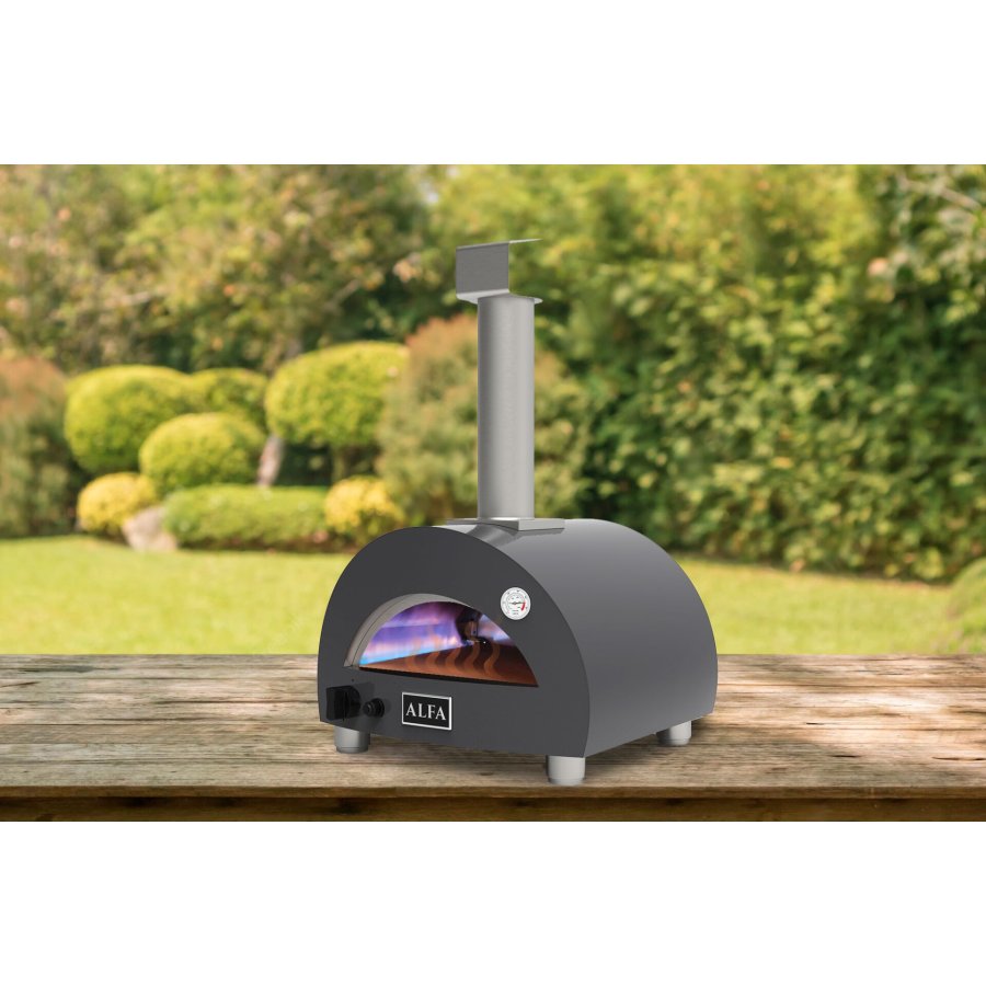 Alfa Forni Linea Moderno Portable Pizzaofen Adesia Grey #4