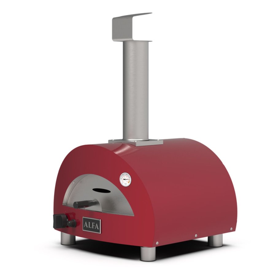 Alfa Forni Linea Moderno Portable Pizzaofen Antique Red #2