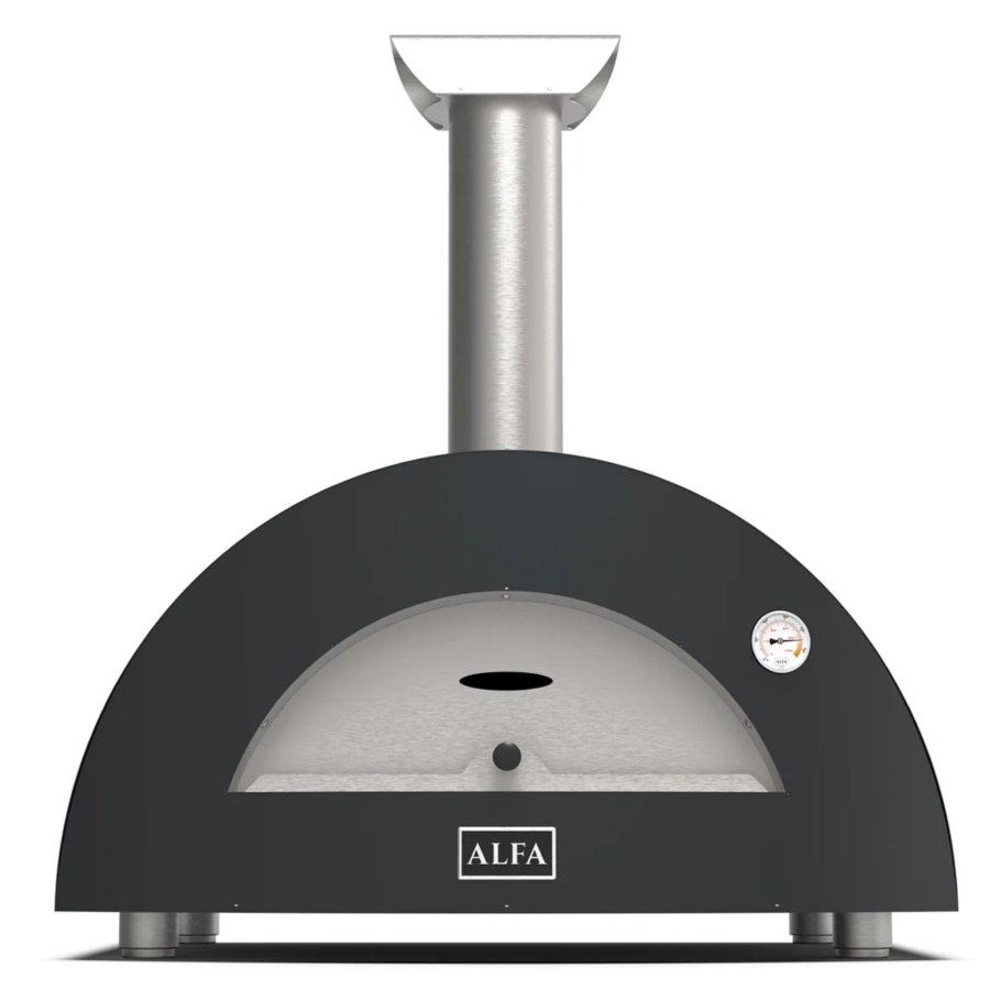 Alfa Forni Moderno 2 Pizze Hybrid-Pizzaofen Ardesia Grey #1