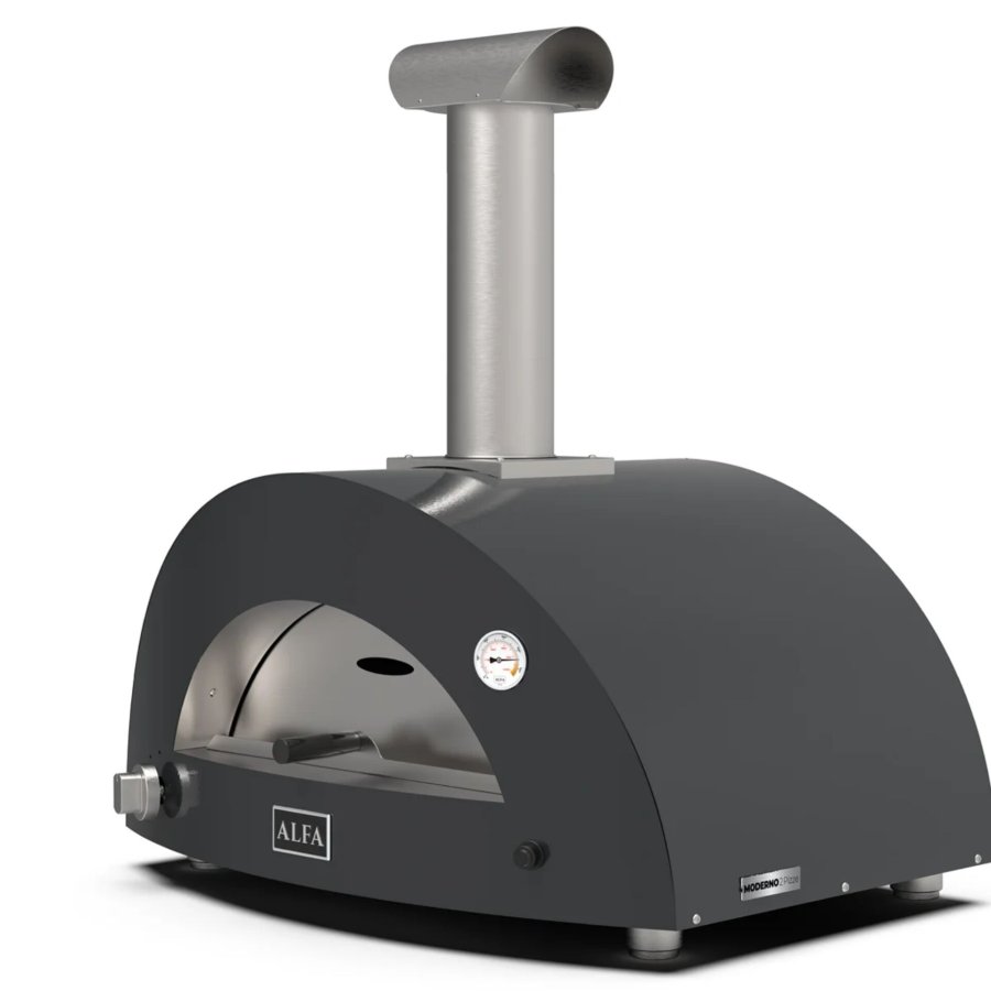 Alfa Forni Moderno 2 Pizze Hybrid-Pizzaofen Ardesia Grey #2