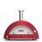 Alfa Forni Moderno 5 Pizze Hybrid Antik Rot #2