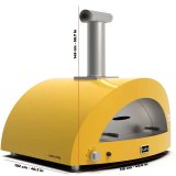 Alfa Forni Moderno 5 Pizze Hybrid Fire Yellow #3