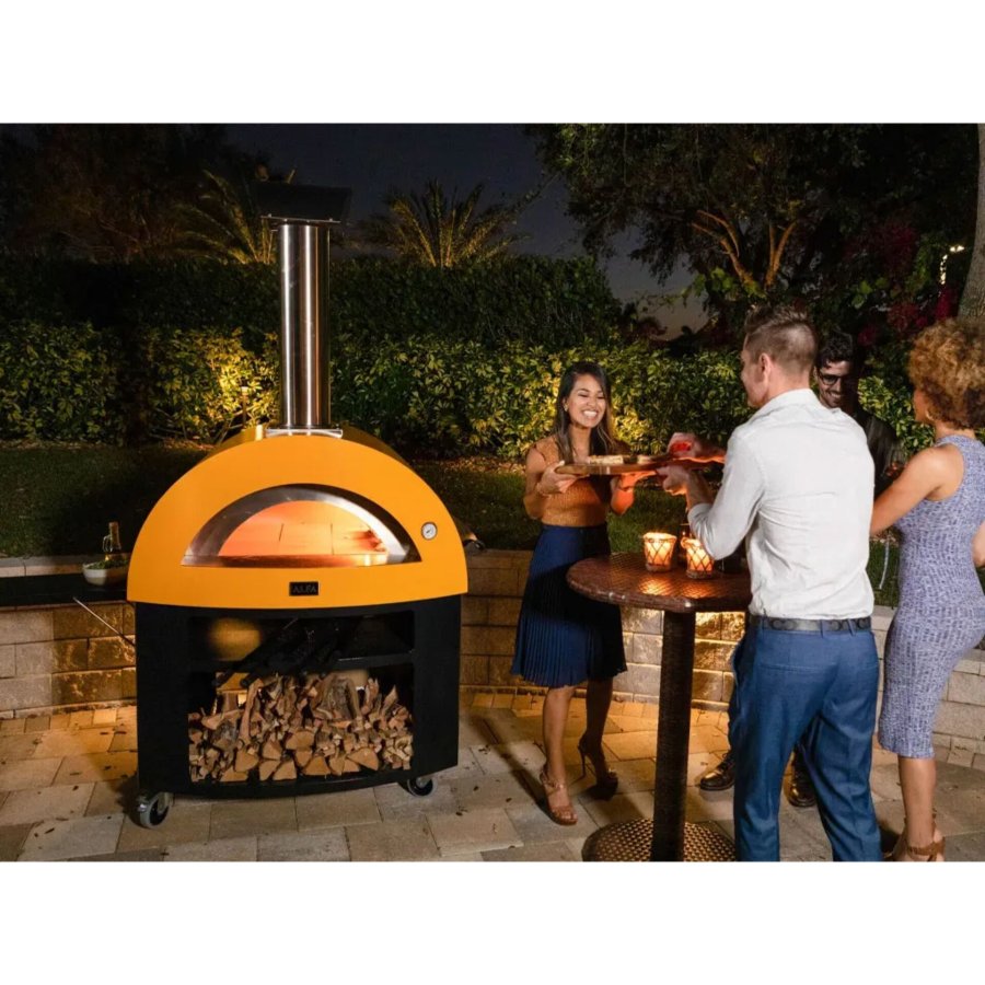 Alfa Forni Moderno 5 Pizze Hybrid Fire Yellow #6