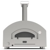 Alfa Forni Futuro 2 Pizze Hybrid Silber Schwarz #1