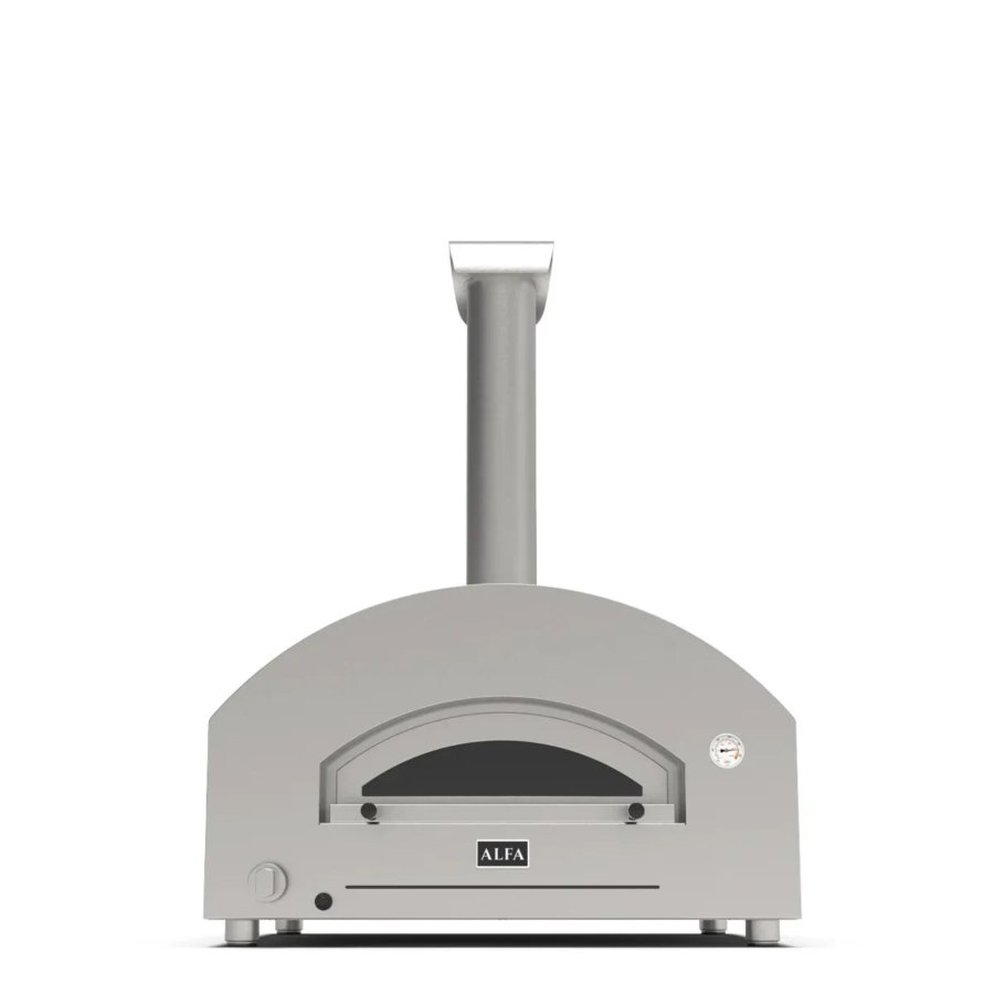 Alfa Forni Futuro 4 Pizze Hybrid Silber Schwarz #1