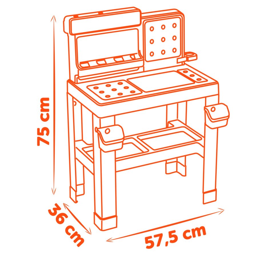 Smoby Black & Decker Pro Workbench             Model 2025 #6