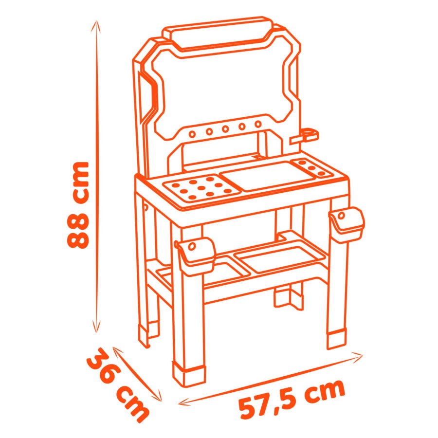 Smoby Black & Decker Workbench Model 2025 #4