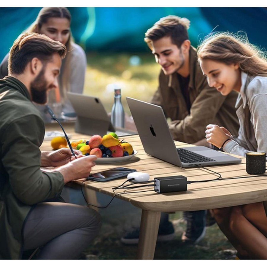 Conceptronic OZUL06BE 6-Port 200W USB-C  Ladegerät #3