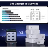 Conceptronic OZUL06BE 6-Port 200W USB-C  Ladegerät #7