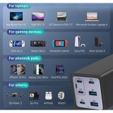 Conceptronic OZUL06BE 6-Port 200W USB-C  Ladegerät #8