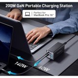 Conceptronic OZUL06BE 6-Port 200W USB-C  Ladegerät #9