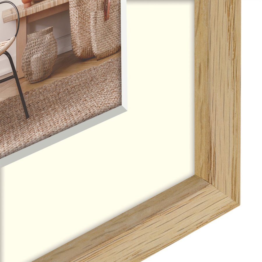 ZEP Malmo natural    20x20/30x30 Holz mit Passepartout     V4530N #7