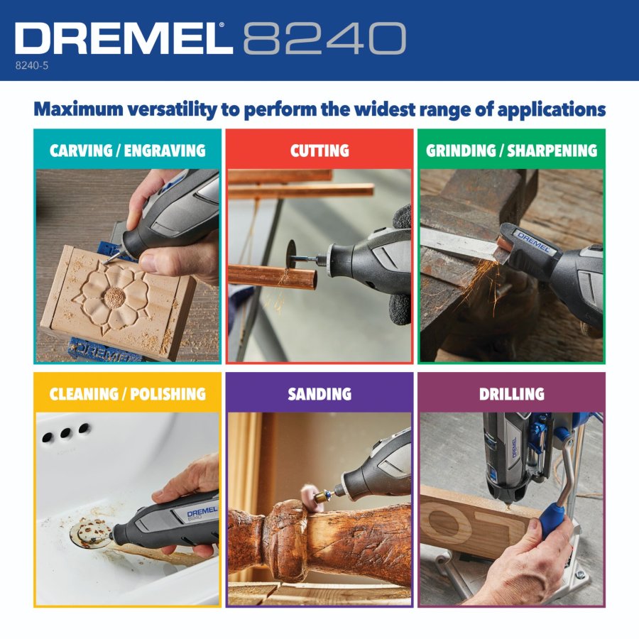 Dremel 8240 2.0 Ah 12V 65tlg. #8