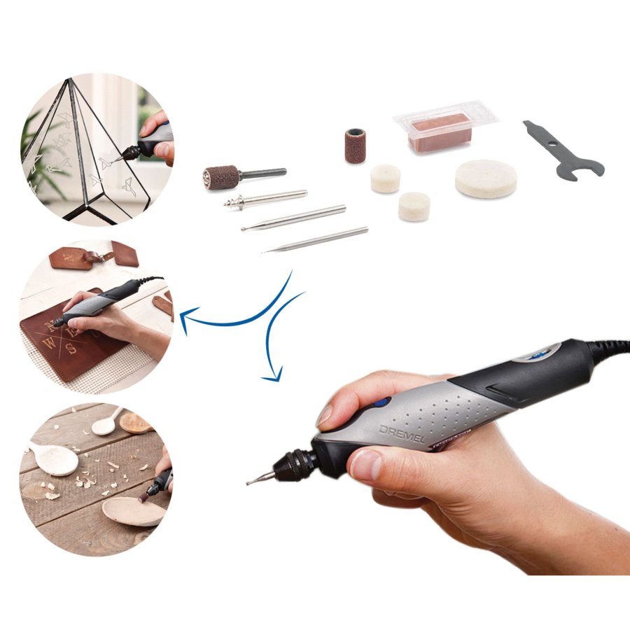 Dremel 2050-15 Stylo+ F0132050JM Multifunktionswerkzeug mit Zubehr 17teilig 9 W (F0132050JM) #5