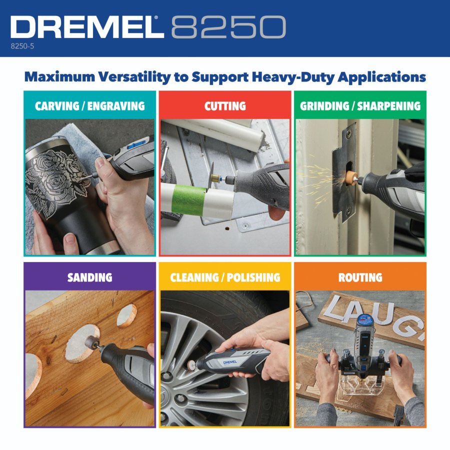 Dremel 8250 2.0 Ah 12V 65tlg. #9