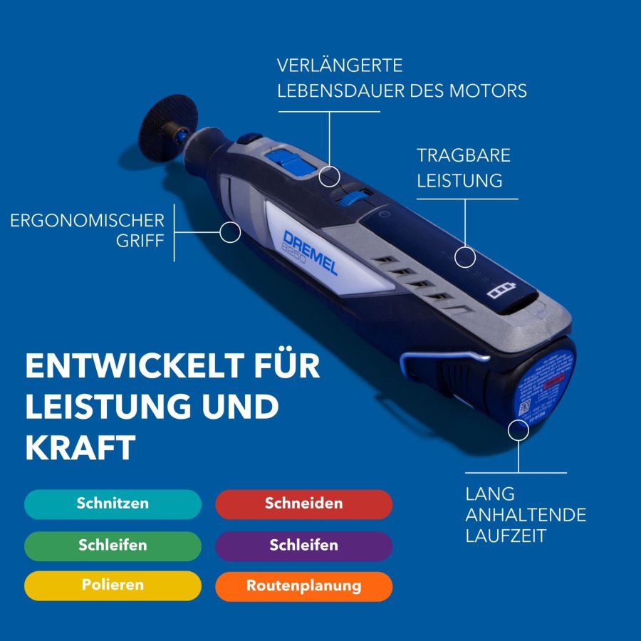 Dremel 8250 2.0 Ah 12V 65tlg. #10