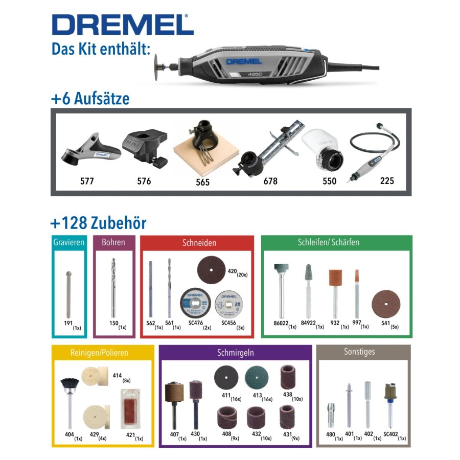 Dremel 4250 128tlg.+ Zubehör #4