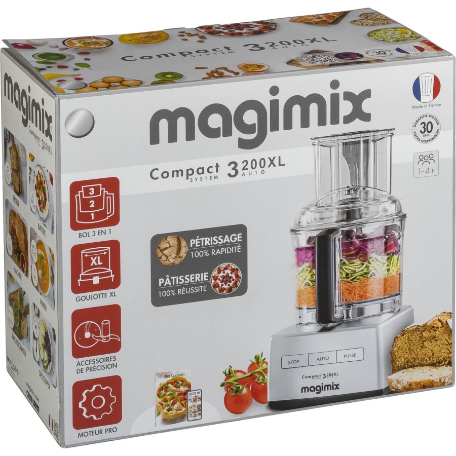 Magimix Compact C.S. 3200 XL Chrome matt #1