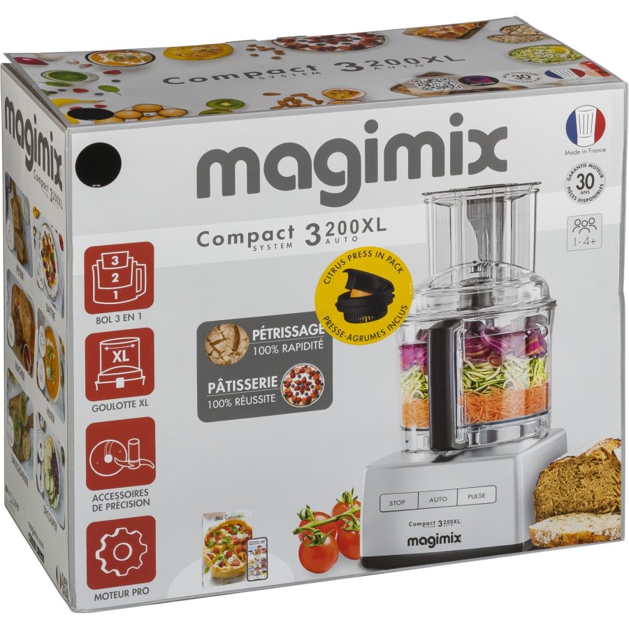 Magimix Compact C.S. 3200 XL + Zitruspresse                Noir #1