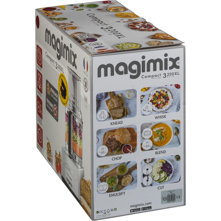 Magimix Compact C.S. 3200 XL + Zitruspresse               Rouge #2