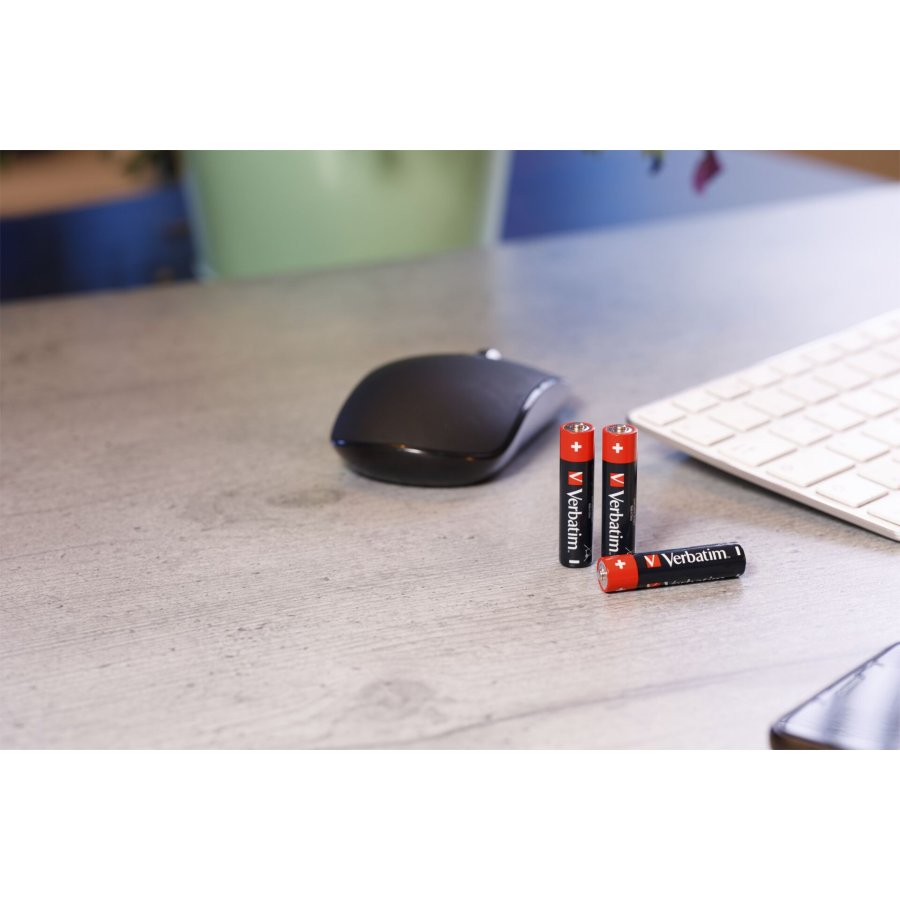 1x4 Verbatim Alkaline Battery Micro AAA LR 03 #4