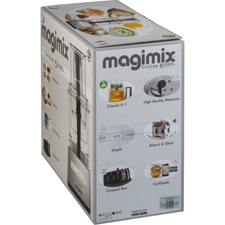 Magimix Compact C.S. 5200 XL Chrome matt #2