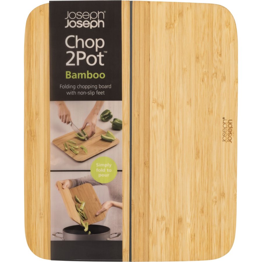 Joseph Joseph Chop2Pot Bamboo Foldable Chopping Board #1