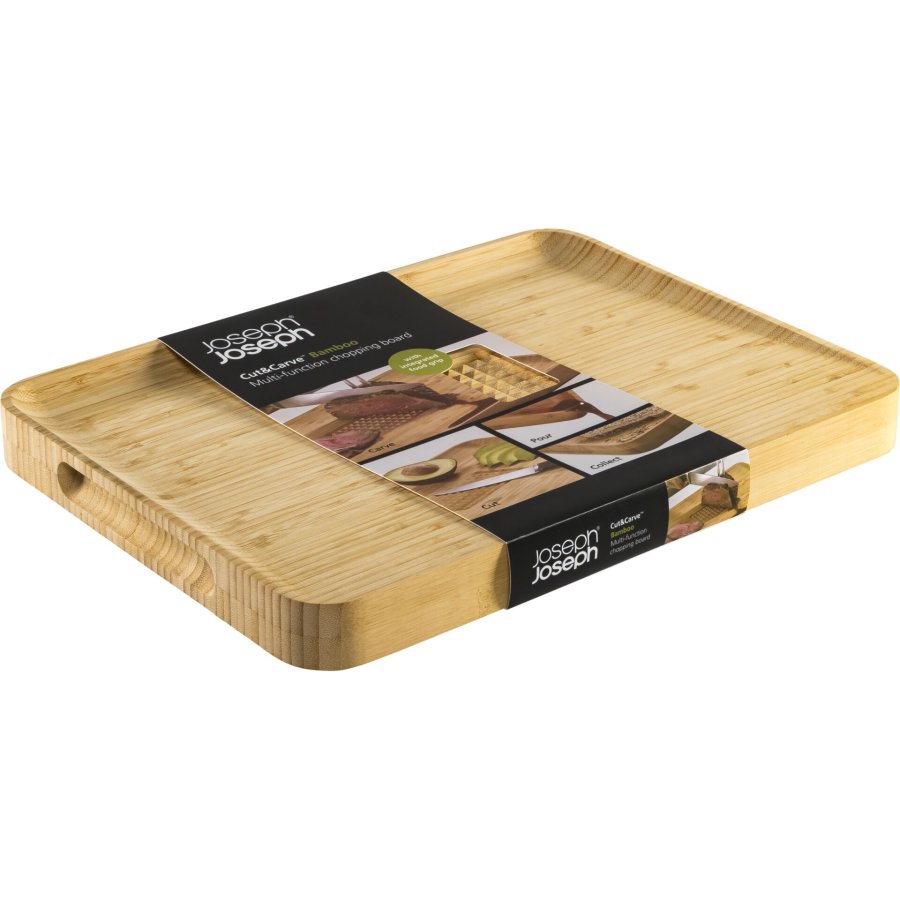 Joseph Joseph Cut&Carve Bamboo Chopping Board #1