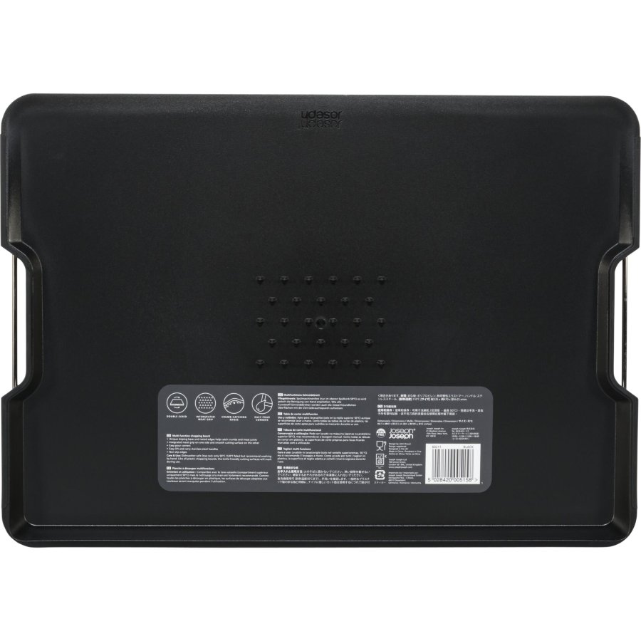 Joseph Joseph Cut&Carve Plus Multi-funct.Black Chopping Board #4