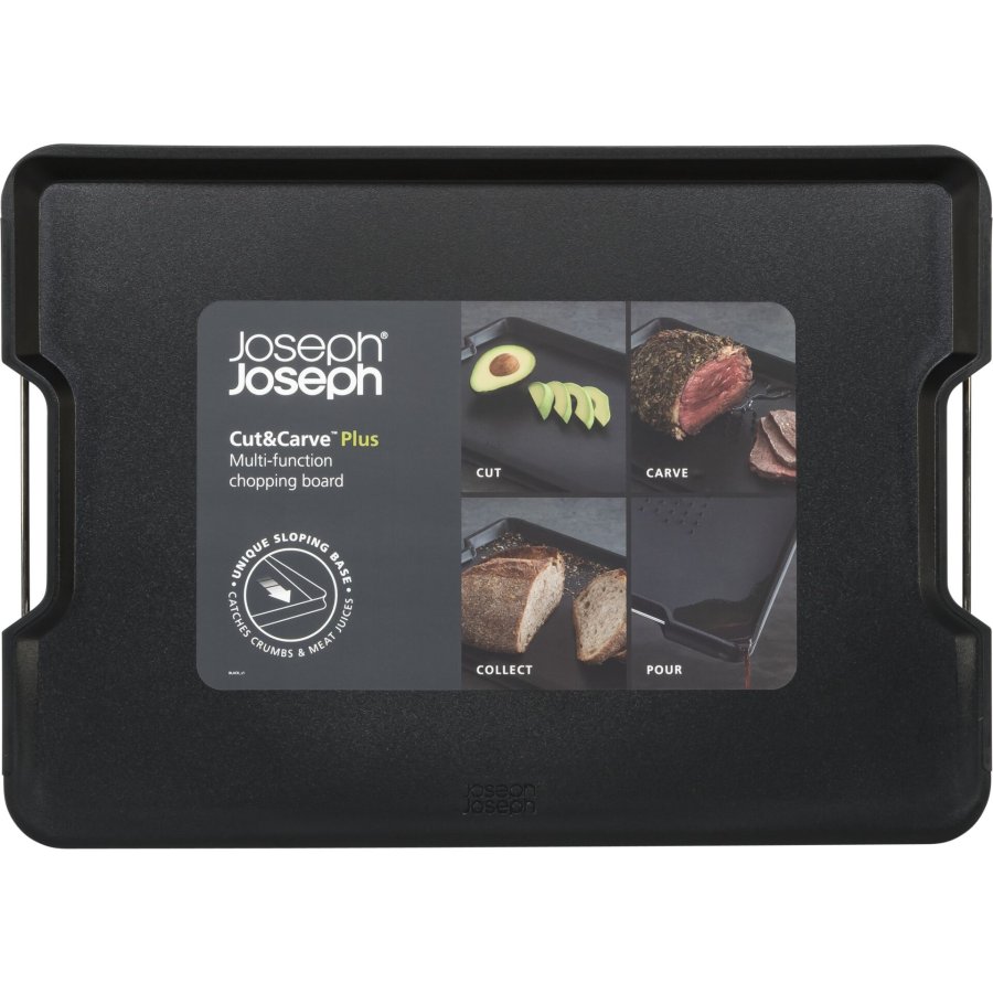 Joseph Joseph Cut&Carve Plus Multi-func.Black Chopping Board #3
