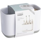 Joseph Joseph EasyStore Large Light Grey Toothbrush Holder #1