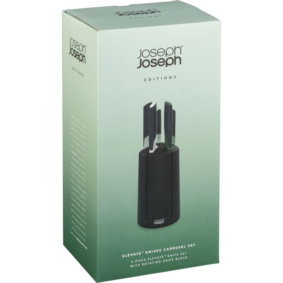 Joseph Joseph Elevate 5-teiliges Messer-Set mit Drehständer #1