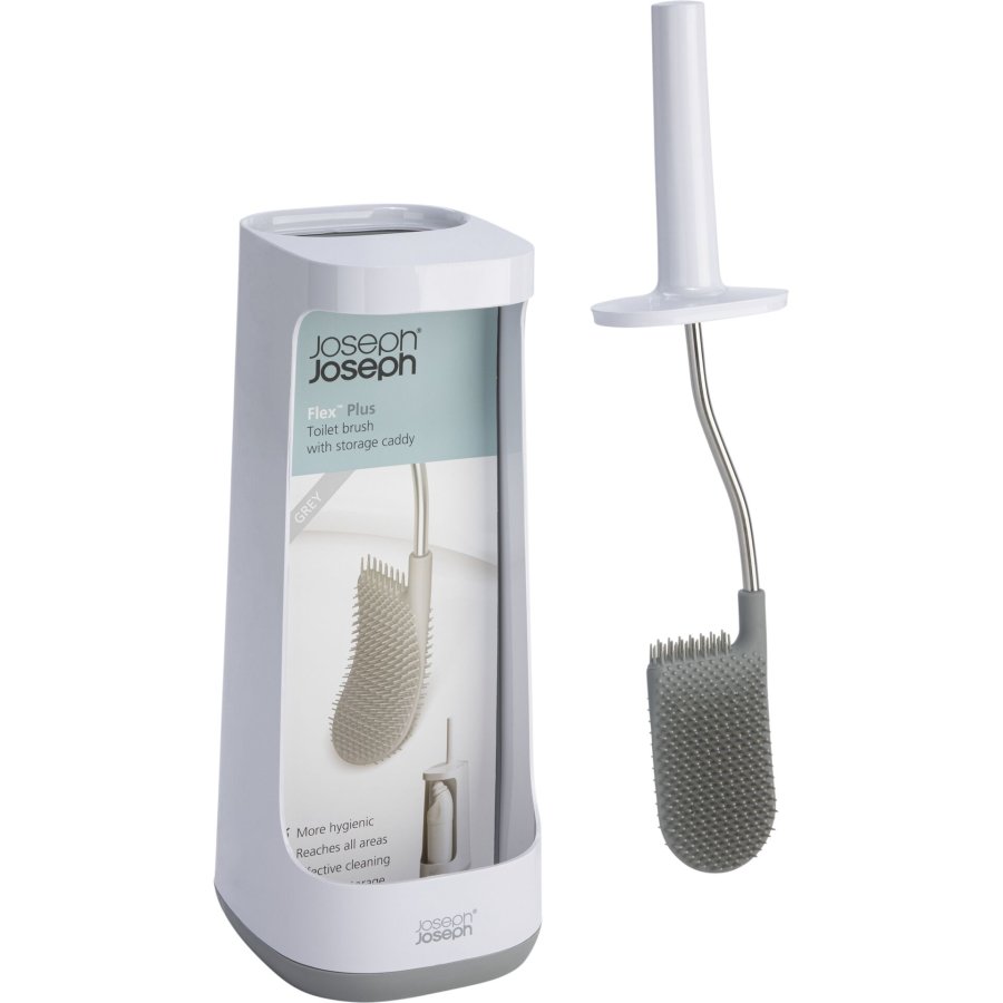 Joseph Joseph FlexPlus WC-Bürste Aufbewahrungsständer Hellgrau #1