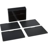Joseph Joseph Folio SAteel 4-pc Chop.Board Set w.Black SST Case #2