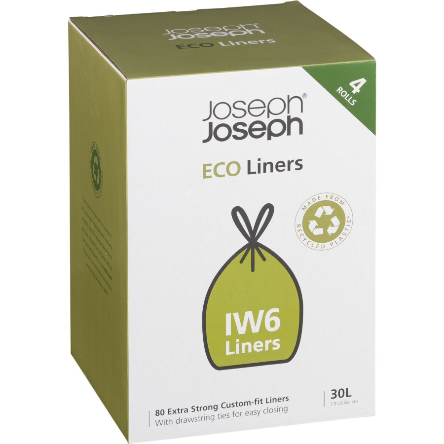 Joseph Joseph IW6 20L grey Recycled Bin Liners #1