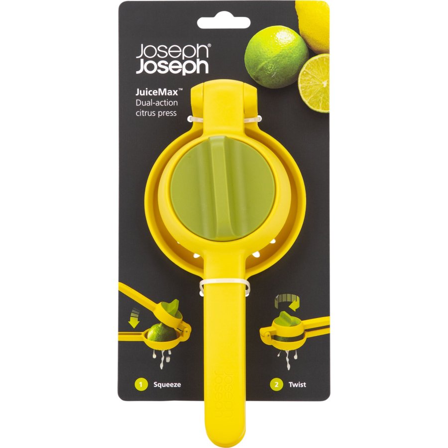 Joseph Joseph JuiceMax Dual- action Yellow Citrus Press #1