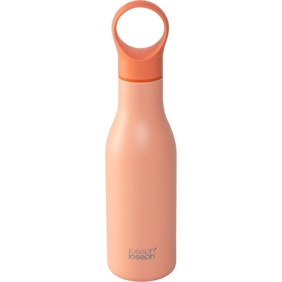 Joseph Joseph Loop 500ml koralle Vakuumisolierte Trinkflasche #1