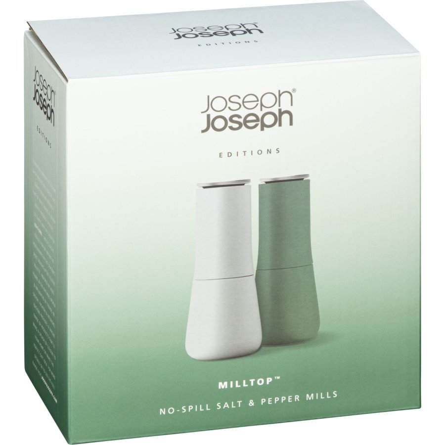 Joseph Joseph Milltop Green Salt & Pepper Mills - Editions #1
