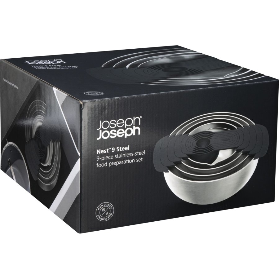 Joseph Joseph Nest 9er-Set Zubereitung aus Stahl #1