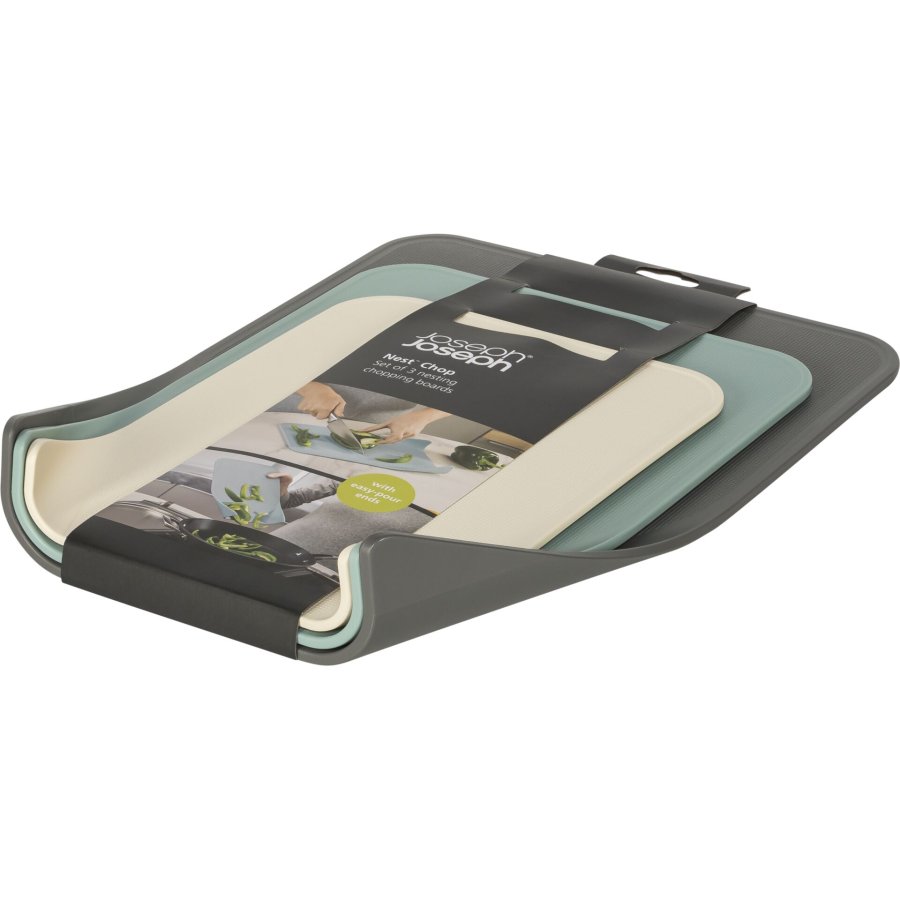 Joseph Joseph Nest Chop 3-piece Grey Chopping Board Set #3