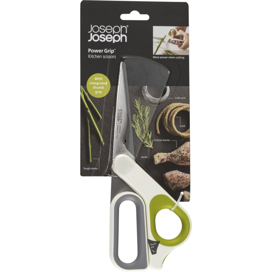 Joseph Joseph PowerGrip Green Kitchen Scissors #1