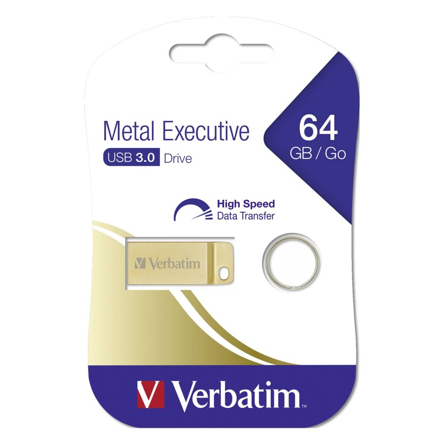 Verbatim Metal Executive    64GB USB 3.0 gold #3