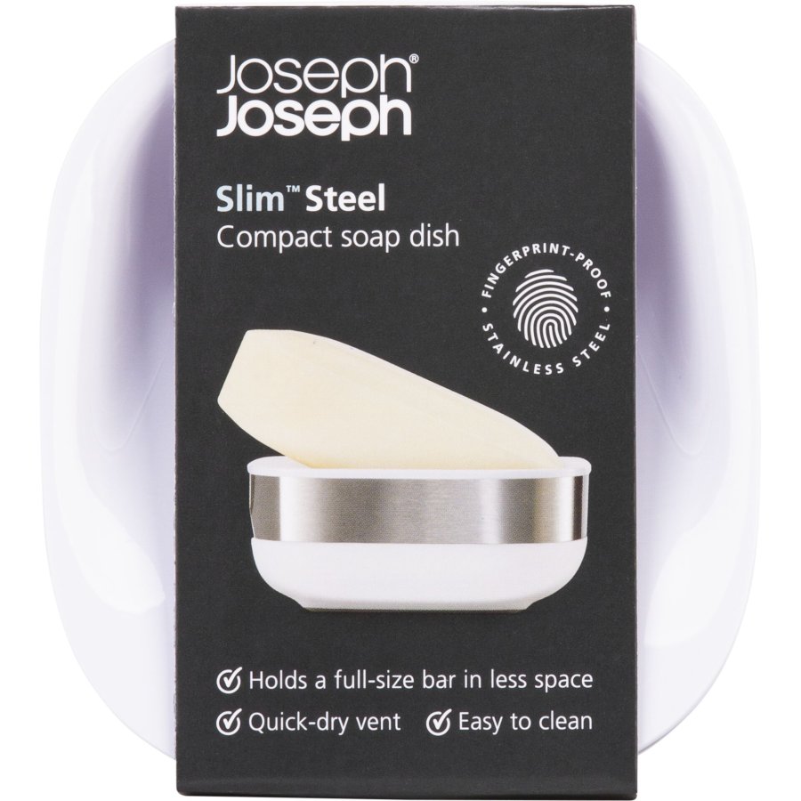 Joseph Joseph Slim Steel Kompakte Seifenschale edelstahl #1