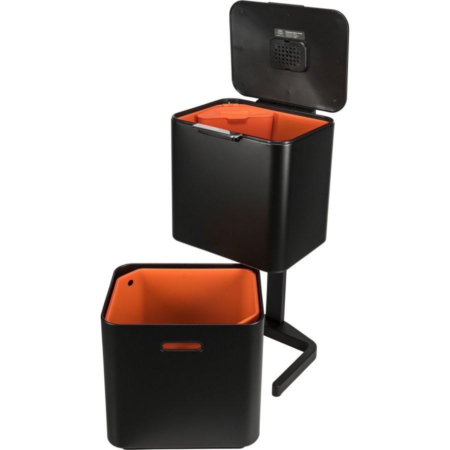 Joseph Joseph Totem Max 60L Black Waste & Recycling Bin #4