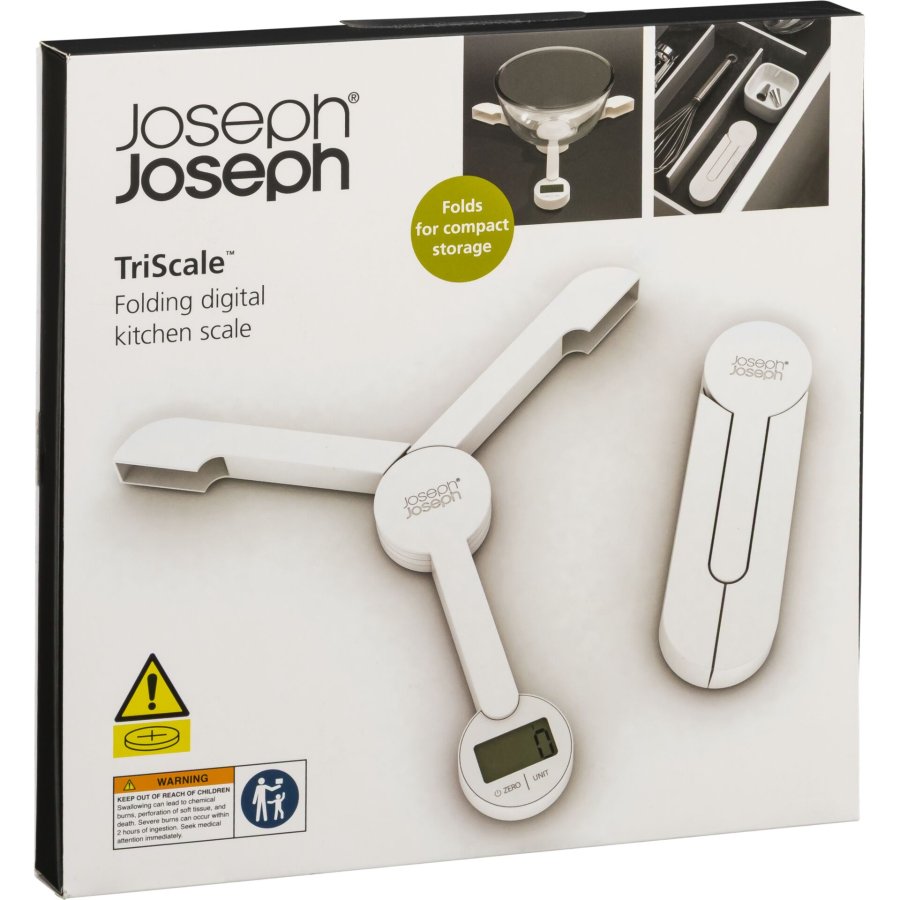Joseph Joseph TriScale weiß Digitale Küchenwaage #1