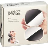 Joseph Joseph Viva beige 2-in-1 Kompakter Vergrößerungsspiegel #1