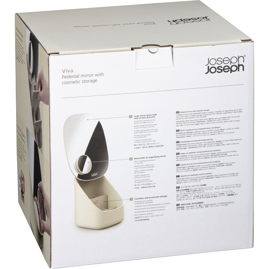 Joseph Joseph Viva Standspiegel Kosmetik-Organizer, beige #2